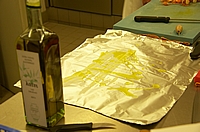 Butter und Olivenöl